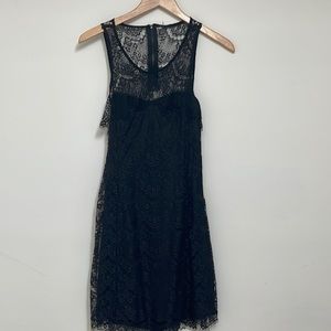 Lace Cocktail Dress in Black- LBD